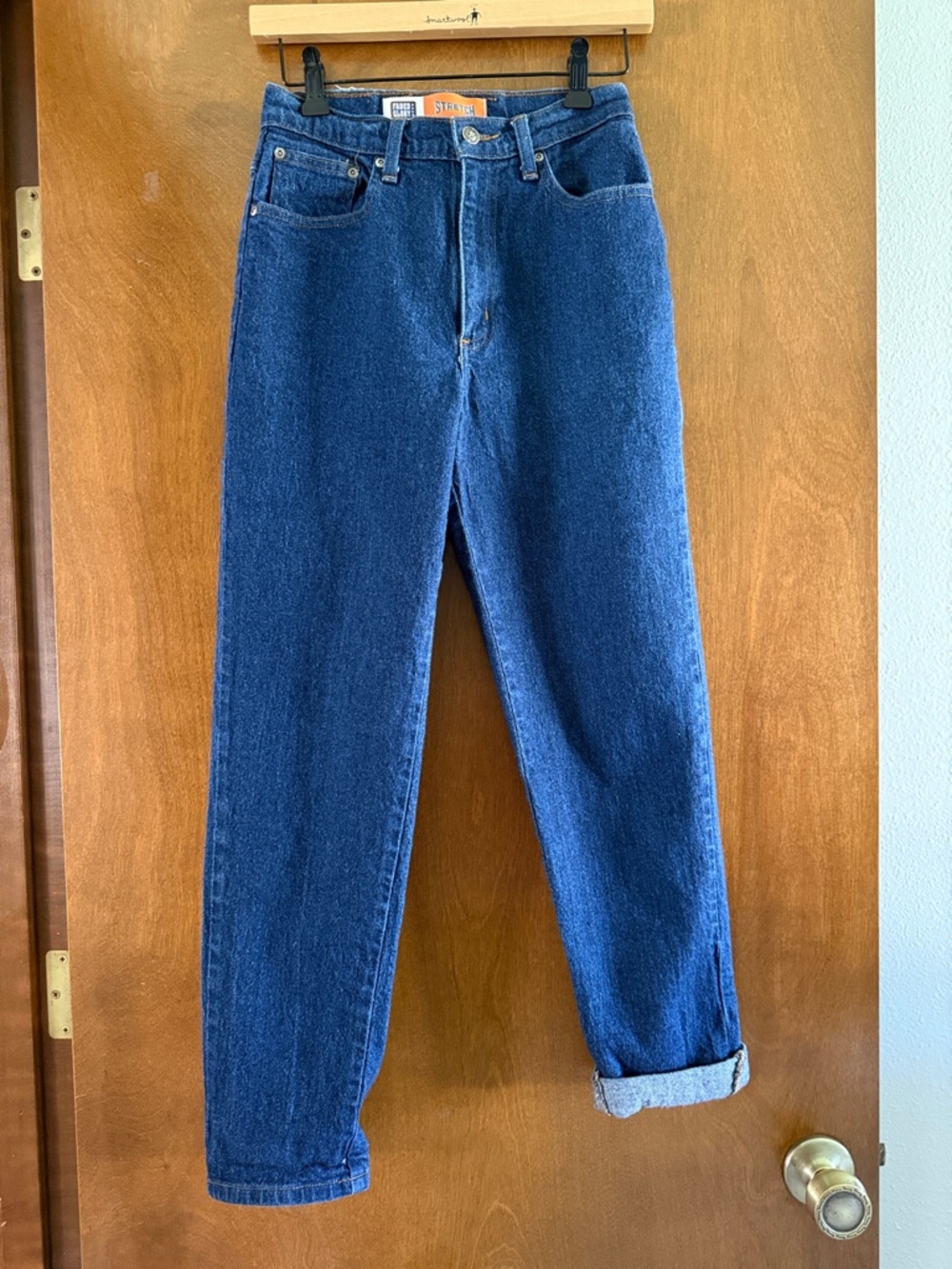 Faded Glory Dark Indigo High-Rise Jeans